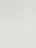 Balmain Logo Embroidery Tank Top