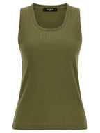 Balmain Logo Embroidery Tank Top