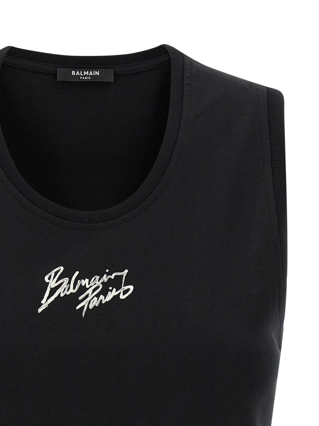 Balmain Paris Print Top
