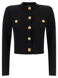 Balmain Cropped Cardigan