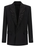 Balmain Crystal Blazer