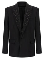 Balmain Crystal Blazer