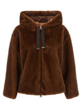 Herno Faux Fur Bomber Jacket