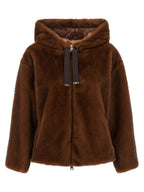 Herno Faux Fur Bomber Jacket