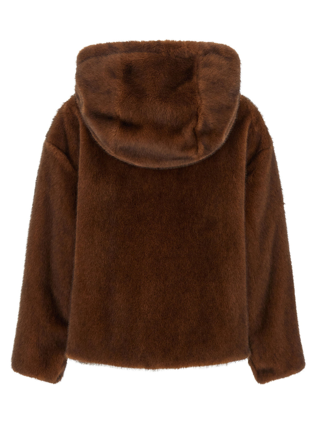 Herno Faux Fur Bomber Jacket