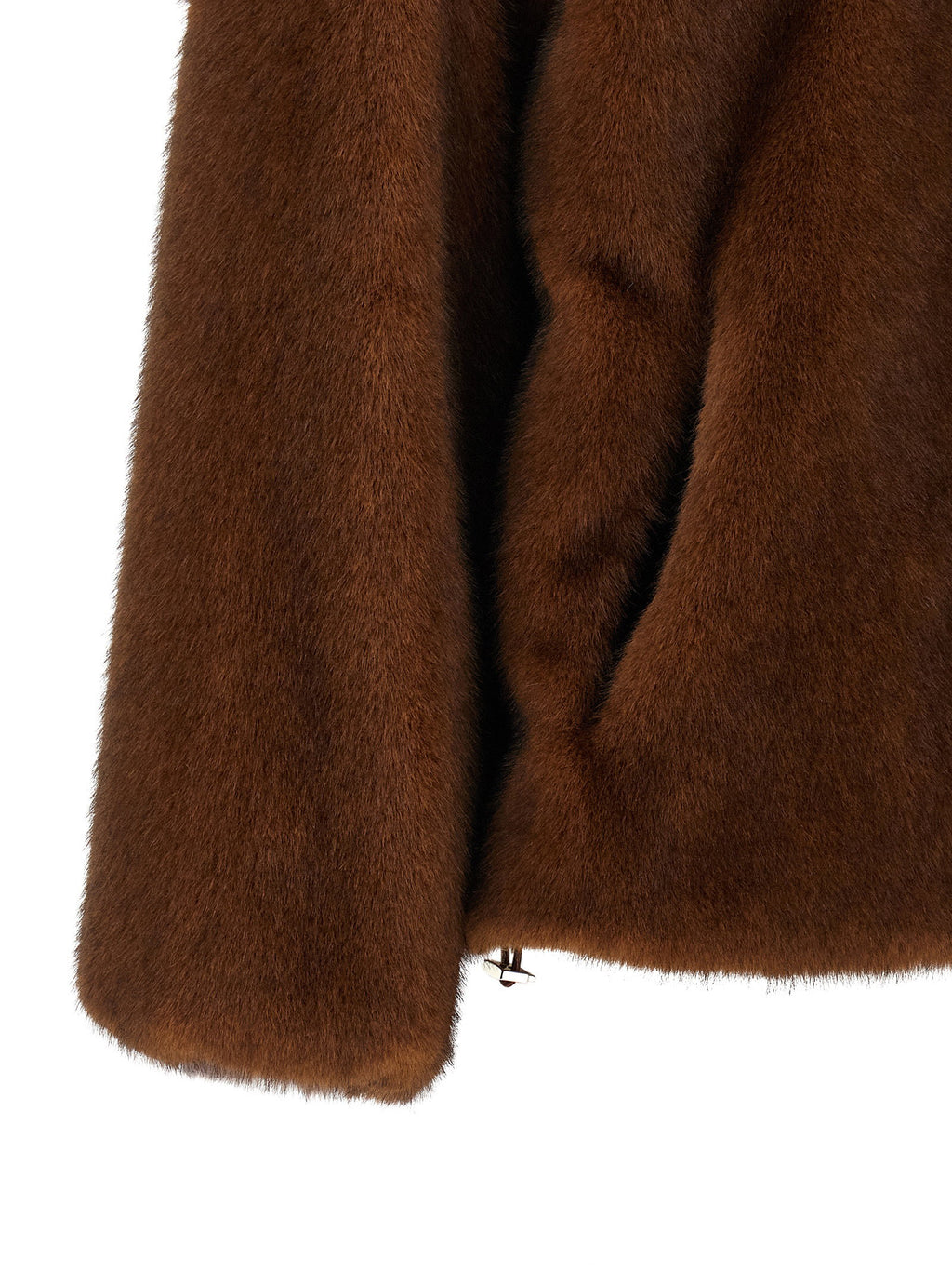 Herno Faux Fur Bomber Jacket