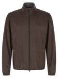 Herno Suede Effect Jacket