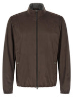 Herno Suede Effect Jacket