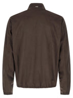Herno Suede Effect Jacket