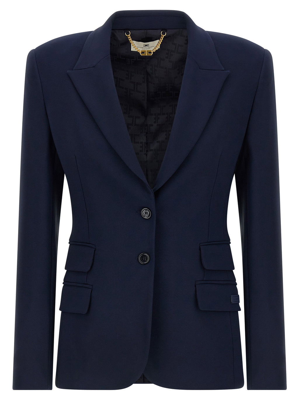Elisabetta Franchi Light Crêpe Blazer