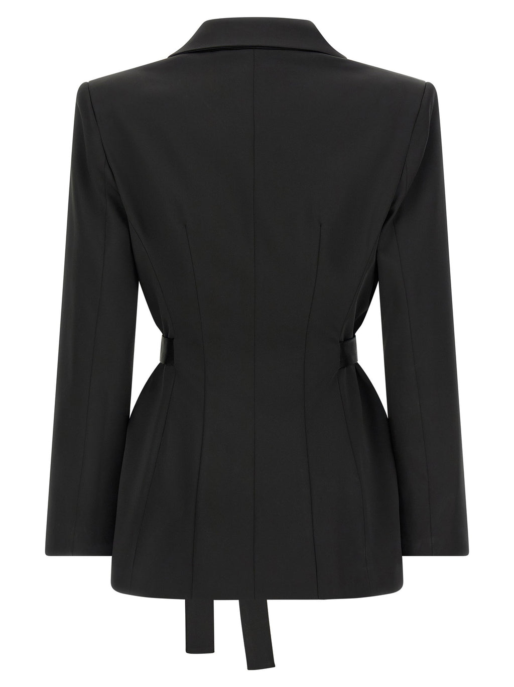 Elisabetta Franchi Stretch Satin Blazer