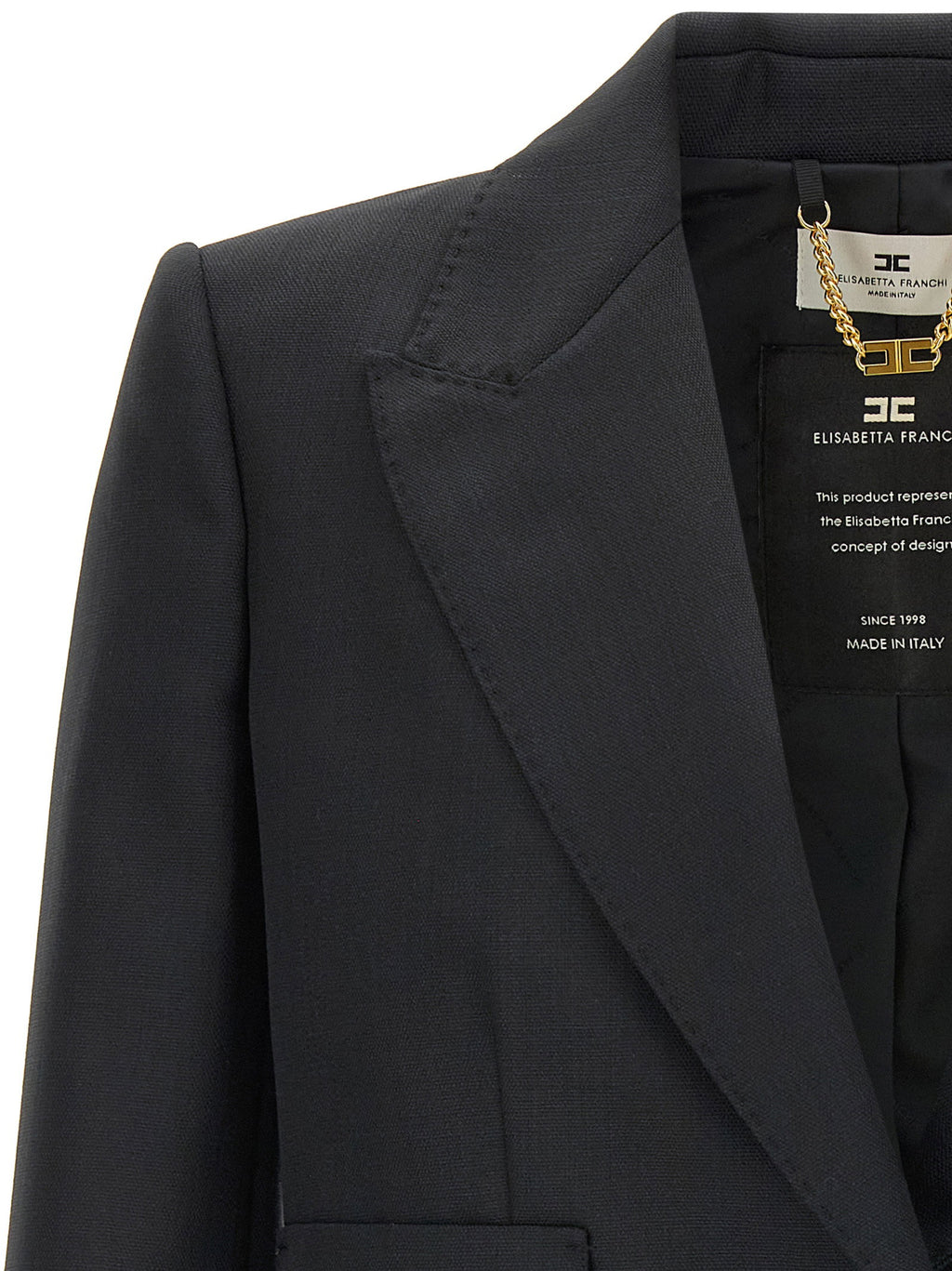 Elisabetta Franchi Cropped Blazer