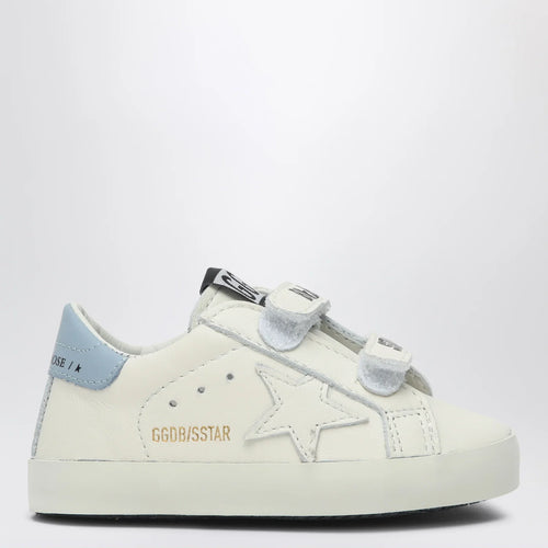 Golden Goose Set Sneakers Baby School white/pink with socks