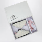 Golden Goose Set Sneakers Baby School white/pink with socks