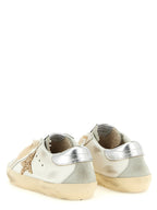 Golden Goose Super-star Sneakers With Glitter Detail
