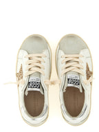 Golden Goose Super-star Sneakers With Glitter Detail