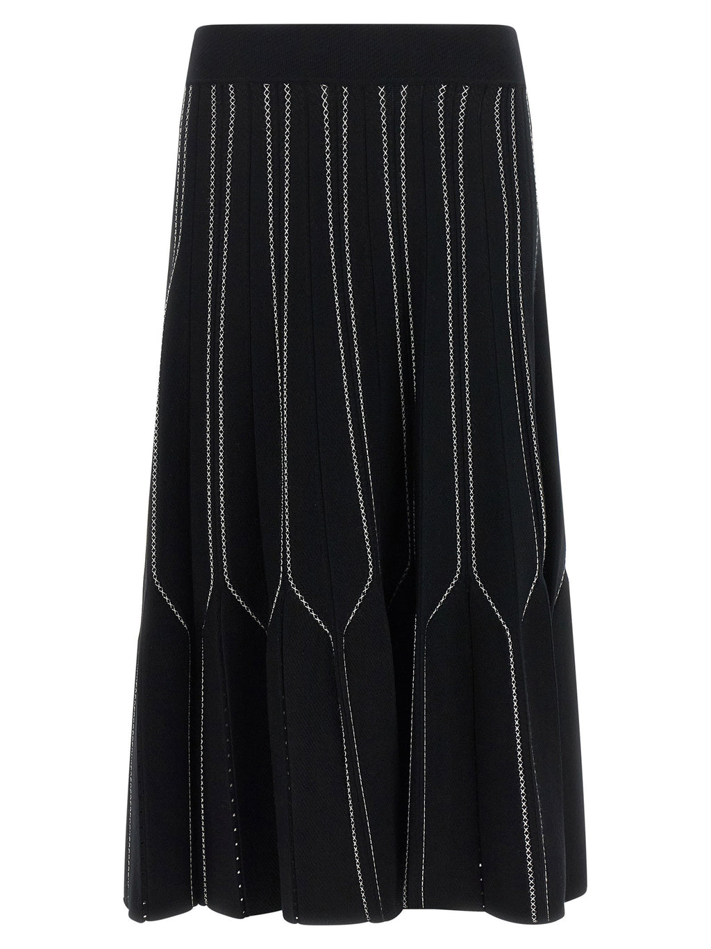 Elisabetta Franchi Origami Knit Skirt