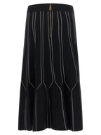 Elisabetta Franchi Origami Knit Skirt