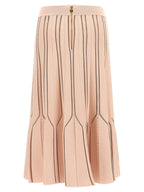 Elisabetta Franchi Origami Knit Skirt