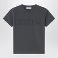 Golden Goose Anthracite grey t-shirt with logo