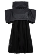 Comme Des Garcons Comme Des GarÇons Two-material Dress