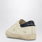 Golden Goose Super-star beige/blue low Sneakers