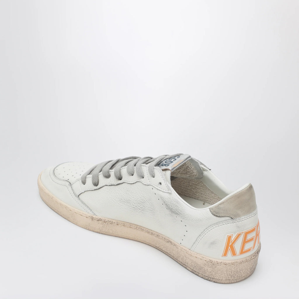 Golden Goose Ball Star Sneakers in white/blue/ice