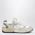 Golden Goose Dad-Star trainers in suede and white/silver mesh