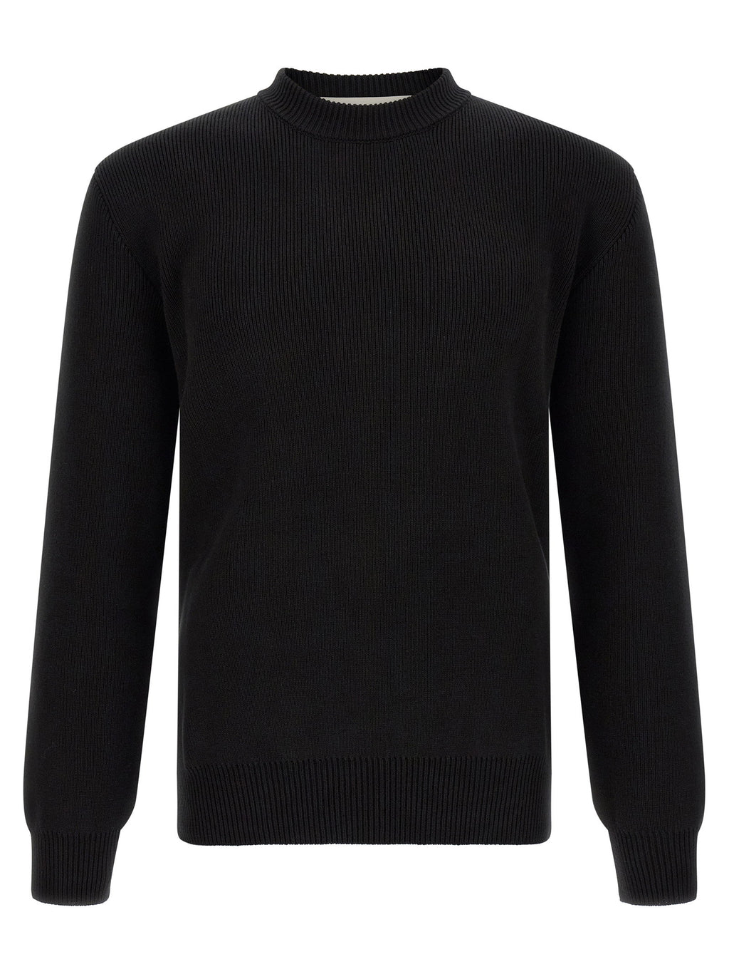 Golden Goose Ribbed Sweater With Logo