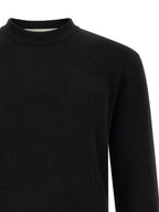 Golden Goose Ribbed Sweater With Logo