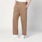 Golden Goose Beige cotton-blend trousers