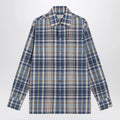 Golden Goose Indigo blue checked shirt