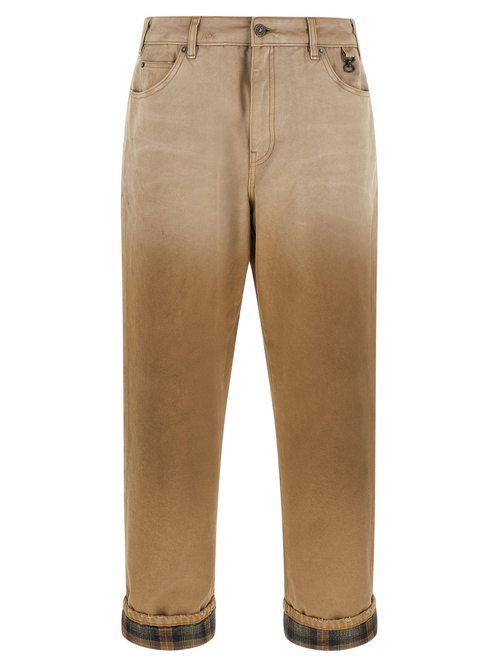 Golden Goose Journey Russell Trousers With Check Lapels