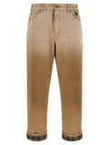 Golden Goose Journey Russell Trousers With Check Lapels