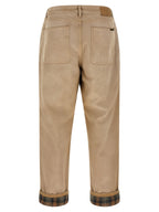 Golden Goose Journey Russell Trousers With Check Lapels