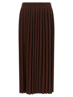 Fabiana Filippi Knitted Pleated Skirt