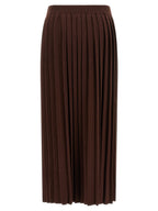 Fabiana Filippi Knitted Pleated Skirt