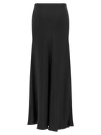Fabiana Filippi Shiny Satin Enver Skirt