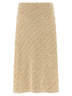 Fabiana Filippi Denim-effect Tweed Skirt