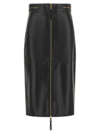 Elisabetta Franchi Leather Skirt