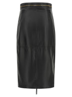 Elisabetta Franchi Leather Skirt
