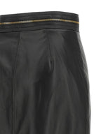 Elisabetta Franchi Leather Skirt