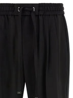 Dolce & Gabbana Wool Gabardine Joggers