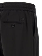 Dolce & Gabbana Wool Gabardine Joggers