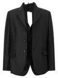 Comme Des Garcons Double Layer Effect Blazer