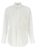 Comme Des Garcons Crochet Pocket Shirt