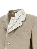 Comme Des Garcons Double Layer Lapel Blazer