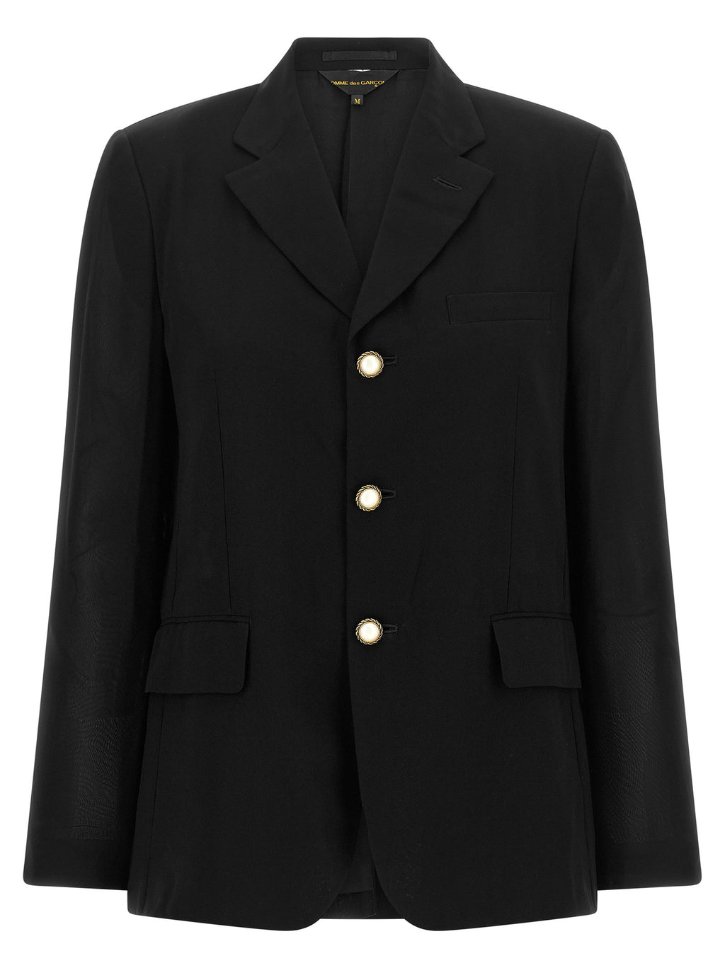 Comme Des Garcons Jewel Buttons Blazer