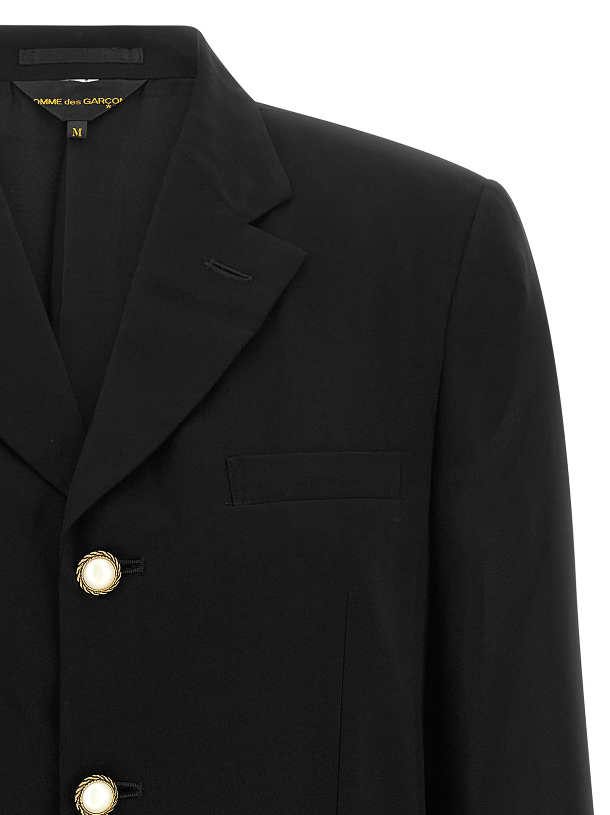 Comme Des Garcons Jewel Buttons Blazer