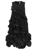 Comme Des Garcons Sculptural Ruffles Dress